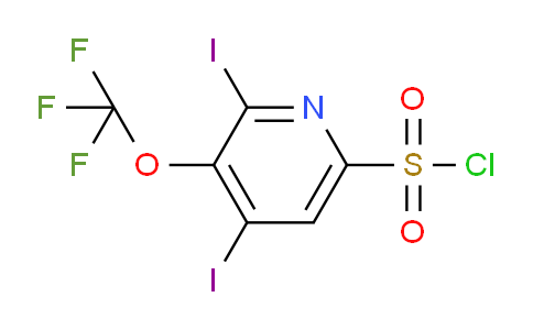 AM196616 | 1804294-34-5 | 2,4-Diiodo-3-(trifluoromethoxy)pyridine-6-sulfonyl chloride