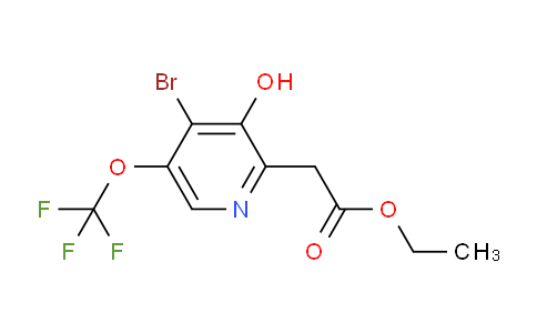 AM19662 | 1804448-13-2 | Ethyl 4-bromo-3-hydroxy-5-(trifluoromethoxy)pyridine-2-acetate