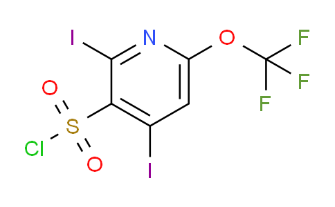 AM196620 | 1804374-54-6 | 2,4-Diiodo-6-(trifluoromethoxy)pyridine-3-sulfonyl chloride