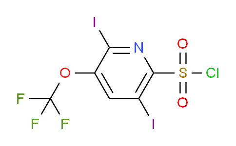 AM196623 | 1803976-89-7 | 2,5-Diiodo-3-(trifluoromethoxy)pyridine-6-sulfonyl chloride