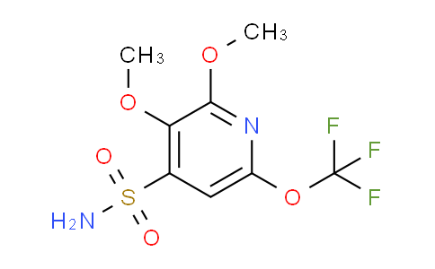 2,3-Dimethoxy-6-(trifluoromethoxy)pyridine-4-sulfonamide