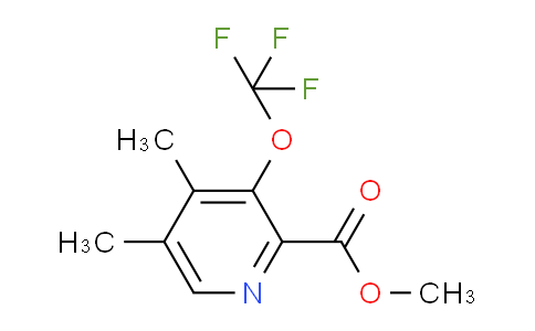 AM196633 | 1806118-36-4 | Methyl 4,5-dimethyl-3-(trifluoromethoxy)pyridine-2-carboxylate