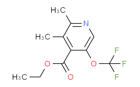 Ethyl 2,3-dimethyl-5-(trifluoromethoxy)pyridine-4-carboxylate