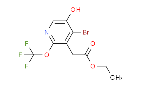 AM19665 | 1804582-68-0 | Ethyl 4-bromo-5-hydroxy-2-(trifluoromethoxy)pyridine-3-acetate