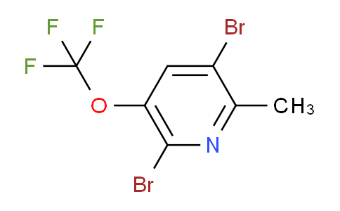 AM196664 | 1804498-81-4 | 3,6-Dibromo-2-methyl-5-(trifluoromethoxy)pyridine