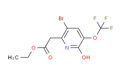 AM19667 | 1806225-16-0 | Ethyl 5-bromo-2-hydroxy-3-(trifluoromethoxy)pyridine-6-acetate