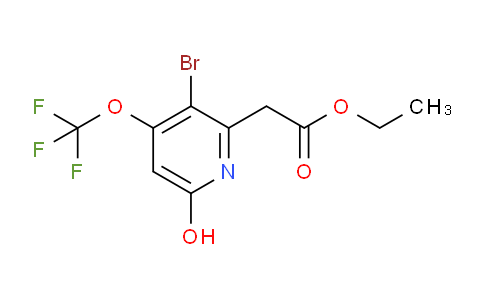 AM19669 | 1806083-75-9 | Ethyl 3-bromo-6-hydroxy-4-(trifluoromethoxy)pyridine-2-acetate
