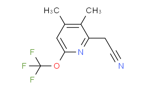 3,4-Dimethyl-6-(trifluoromethoxy)pyridine-2-acetonitrile