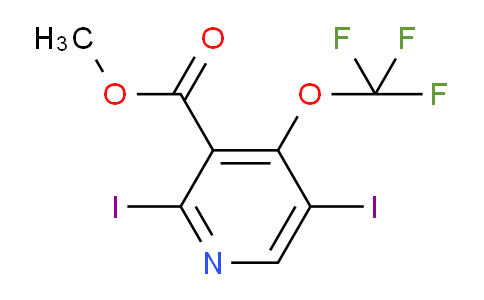 AM196718 | 1804566-50-4 | Methyl 2,5-diiodo-4-(trifluoromethoxy)pyridine-3-carboxylate