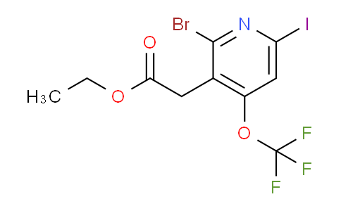 AM19672 | 1806210-88-7 | Ethyl 2-bromo-6-iodo-4-(trifluoromethoxy)pyridine-3-acetate