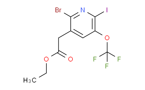 AM19674 | 1806129-63-4 | Ethyl 2-bromo-6-iodo-5-(trifluoromethoxy)pyridine-3-acetate