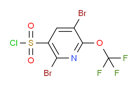 AM196757 | 1804026-07-0 | 3,6-Dibromo-2-(trifluoromethoxy)pyridine-5-sulfonyl chloride