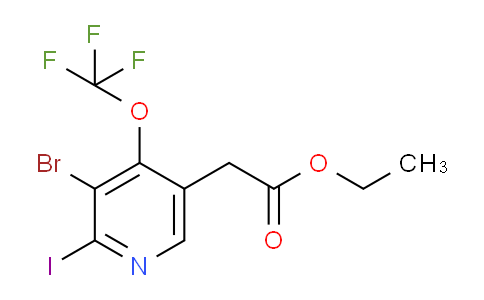 AM19676 | 1804612-93-8 | Ethyl 3-bromo-2-iodo-4-(trifluoromethoxy)pyridine-5-acetate