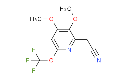 AM196768 | 1804466-27-0 | 3,4-Dimethoxy-6-(trifluoromethoxy)pyridine-2-acetonitrile