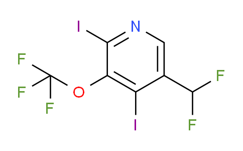 AM196778 | 1804499-62-4 | 2,4-Diiodo-5-(difluoromethyl)-3-(trifluoromethoxy)pyridine