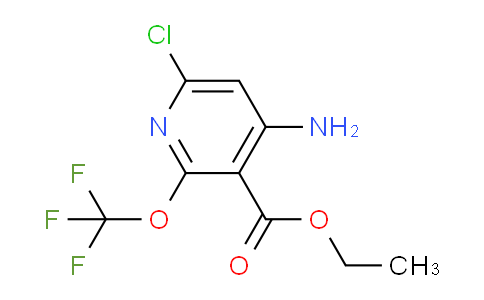 Ethyl 4-amino-6-chloro-2-(trifluoromethoxy)pyridine-3-carboxylate