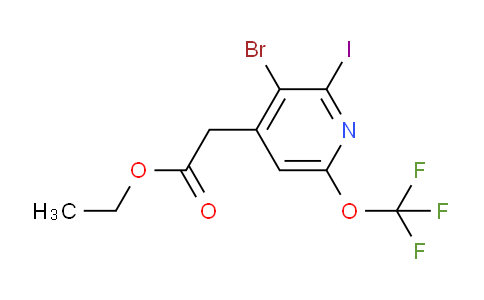 AM19680 | 1806223-36-8 | Ethyl 3-bromo-2-iodo-6-(trifluoromethoxy)pyridine-4-acetate