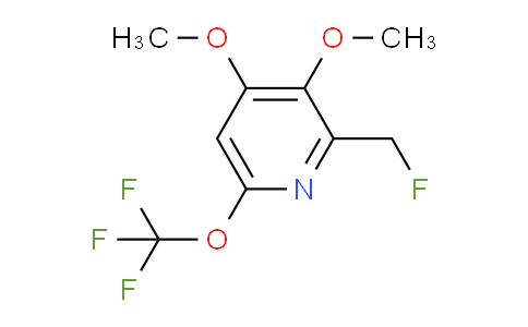 3,4-Dimethoxy-2-(fluoromethyl)-6-(trifluoromethoxy)pyridine