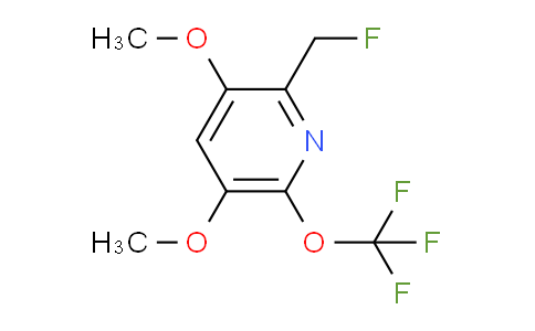 AM196804 | 1804457-98-4 | 3,5-Dimethoxy-2-(fluoromethyl)-6-(trifluoromethoxy)pyridine