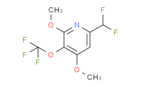2,4-Dimethoxy-6-(difluoromethyl)-3-(trifluoromethoxy)pyridine