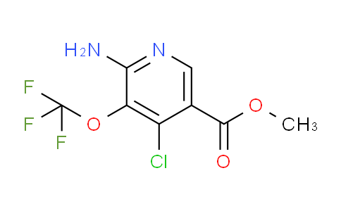 Methyl 2-amino-4-chloro-3-(trifluoromethoxy)pyridine-5-carboxylate