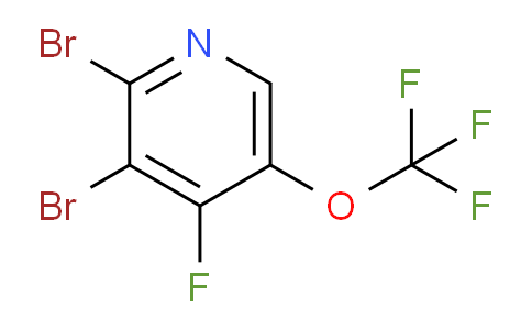 2,3-Dibromo-4-fluoro-5-(trifluoromethoxy)pyridine