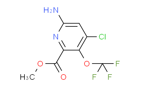 Methyl 6-amino-4-chloro-3-(trifluoromethoxy)pyridine-2-carboxylate