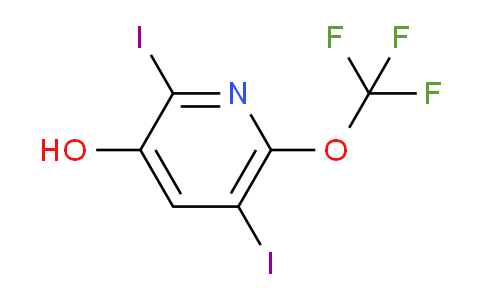 AM196826 | 1804605-99-9 | 2,5-Diiodo-3-hydroxy-6-(trifluoromethoxy)pyridine