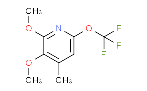 2,3-Dimethoxy-4-methyl-6-(trifluoromethoxy)pyridine