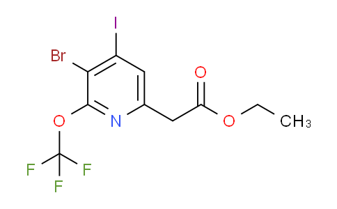 AM19683 | 1803992-87-1 | Ethyl 3-bromo-4-iodo-2-(trifluoromethoxy)pyridine-6-acetate