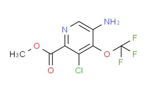 Methyl 5-amino-3-chloro-4-(trifluoromethoxy)pyridine-2-carboxylate