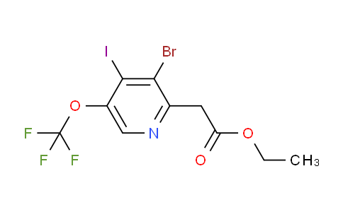AM19684 | 1803676-01-8 | Ethyl 3-bromo-4-iodo-5-(trifluoromethoxy)pyridine-2-acetate