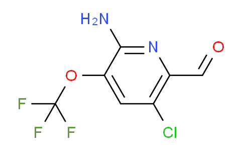 AM196847 | 1804531-76-7 | 2-Amino-5-chloro-3-(trifluoromethoxy)pyridine-6-carboxaldehyde