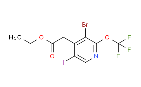 AM19688 | 1804622-03-4 | Ethyl 3-bromo-5-iodo-2-(trifluoromethoxy)pyridine-4-acetate