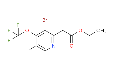 AM19690 | 1806129-85-0 | Ethyl 3-bromo-5-iodo-4-(trifluoromethoxy)pyridine-2-acetate