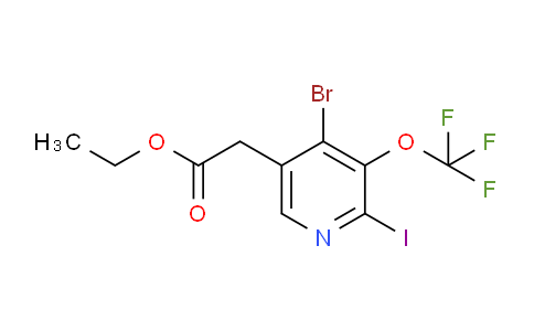 AM19693 | 1804613-08-8 | Ethyl 4-bromo-2-iodo-3-(trifluoromethoxy)pyridine-5-acetate