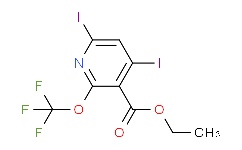 AM196942 | 1804292-99-6 | Ethyl 4,6-diiodo-2-(trifluoromethoxy)pyridine-3-carboxylate