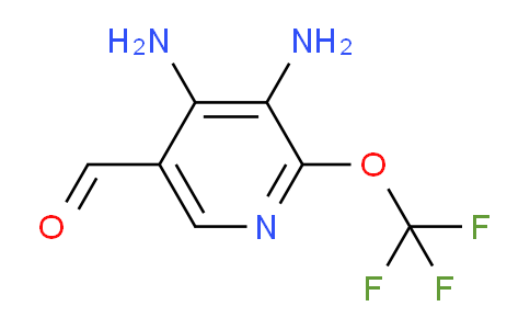 3,4-Diamino-2-(trifluoromethoxy)pyridine-5-carboxaldehyde