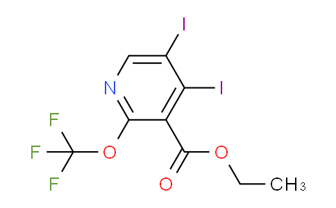 Ethyl 4,5-diiodo-2-(trifluoromethoxy)pyridine-3-carboxylate
