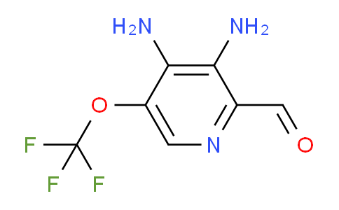 3,4-Diamino-5-(trifluoromethoxy)pyridine-2-carboxaldehyde