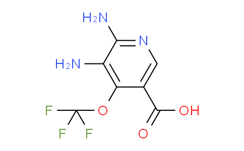 2,3-Diamino-4-(trifluoromethoxy)pyridine-5-carboxylic acid