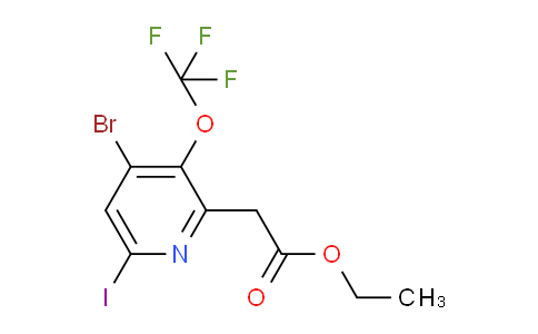 AM19696 | 1804613-23-7 | Ethyl 4-bromo-6-iodo-3-(trifluoromethoxy)pyridine-2-acetate