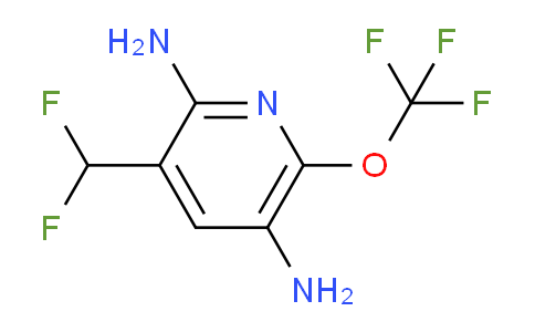 2,5-Diamino-3-(difluoromethyl)-6-(trifluoromethoxy)pyridine