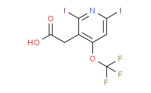 AM196978 | 1803906-96-8 | 2,6-Diiodo-4-(trifluoromethoxy)pyridine-3-acetic acid