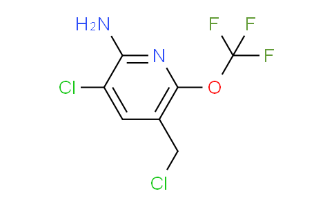 2-Amino-3-chloro-5-(chloromethyl)-6-(trifluoromethoxy)pyridine