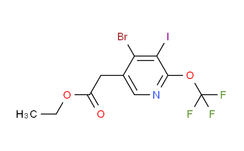 AM19699 | 1806126-68-0 | Ethyl 4-bromo-3-iodo-2-(trifluoromethoxy)pyridine-5-acetate
