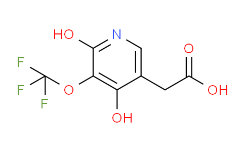 2,4-Dihydroxy-3-(trifluoromethoxy)pyridine-5-acetic acid