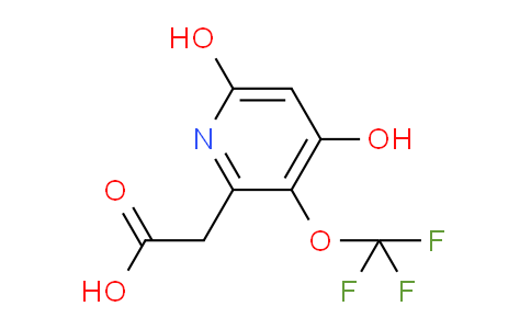 4,6-Dihydroxy-3-(trifluoromethoxy)pyridine-2-acetic acid