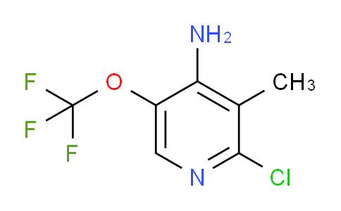 4-Amino-2-chloro-3-methyl-5-(trifluoromethoxy)pyridine