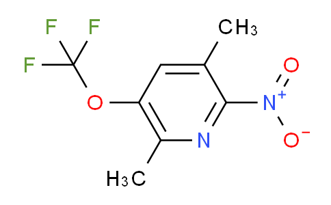 3,6-Dimethyl-2-nitro-5-(trifluoromethoxy)pyridine